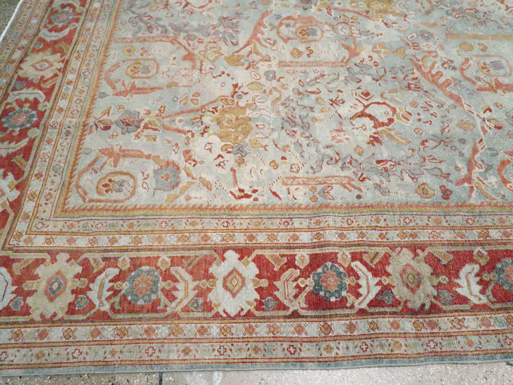 Anitque Persian Mahal Carpet, No.29460 - Gss