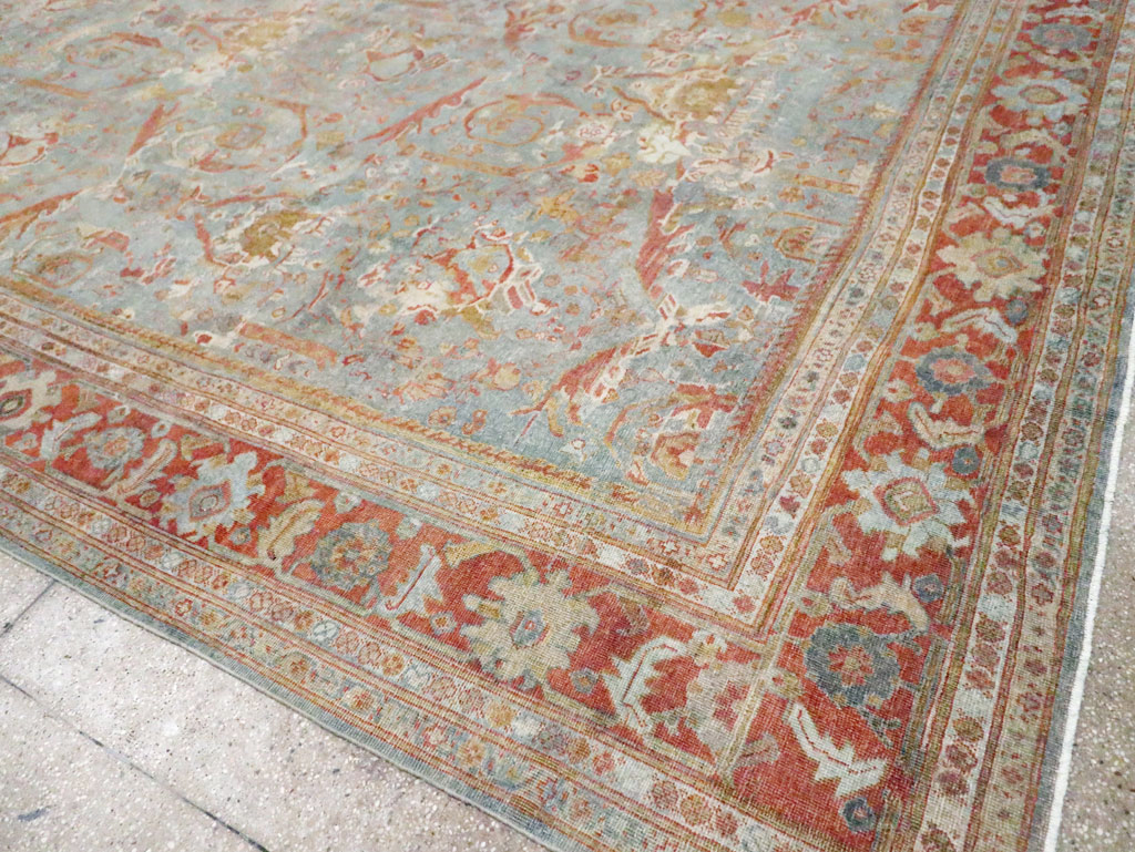 Anitque Persian Mahal Carpet, No.29460 - Gss