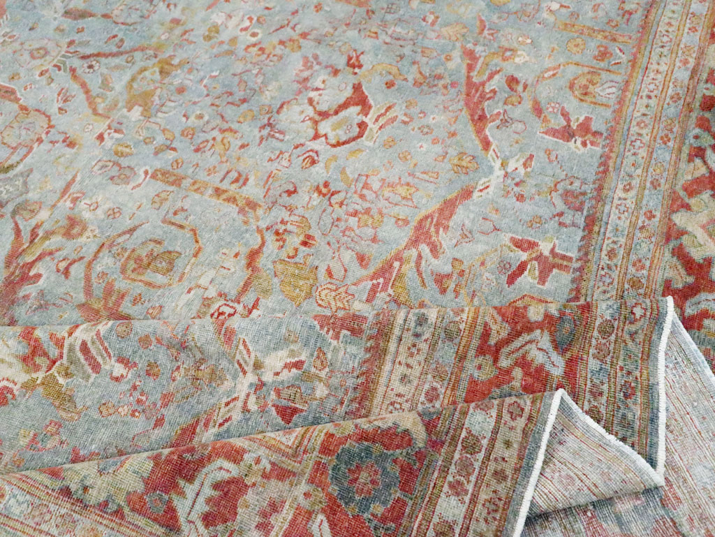Anitque Persian Mahal Carpet, No.29460 - Gss