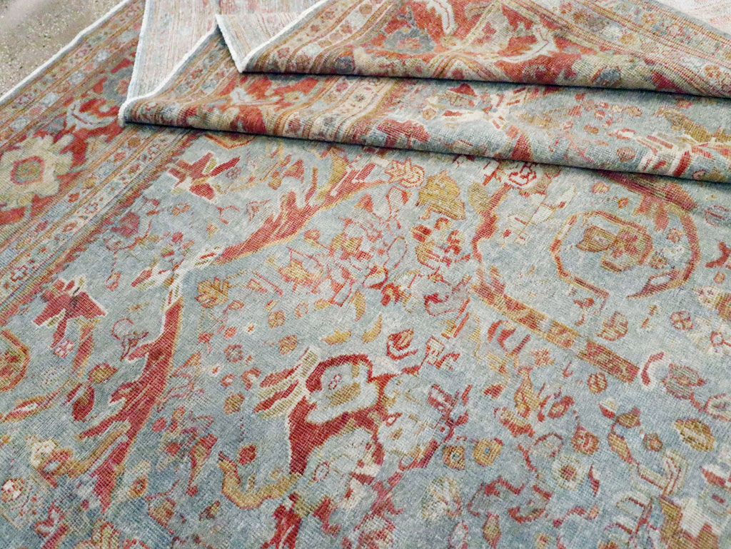 Anitque Persian Mahal Carpet, No.29460 - Gss