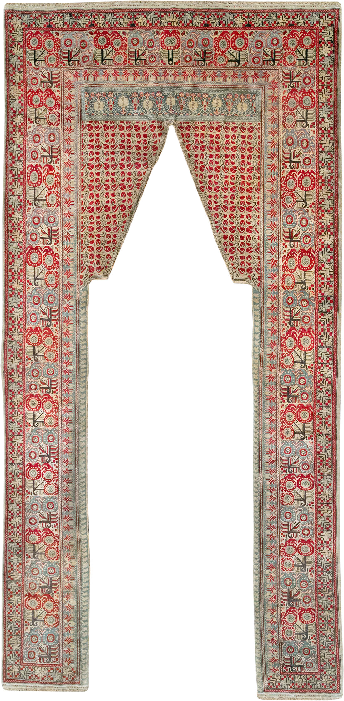 Antique Turkish Portiere Door Curtain, No.29465 - Gss