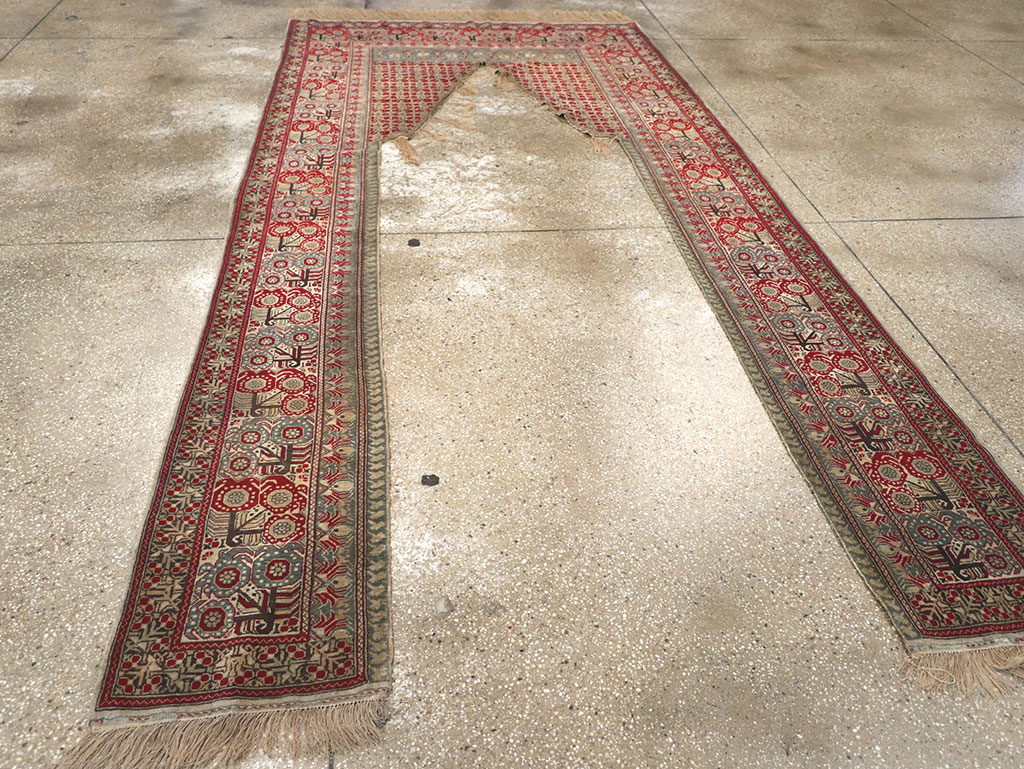 Antique Turkish Portiere Door Curtain, No.29465 - Gss