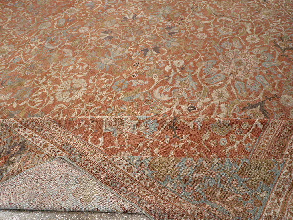 Antique Persian Mahal Oversize Carpet, No.29468 - Gss