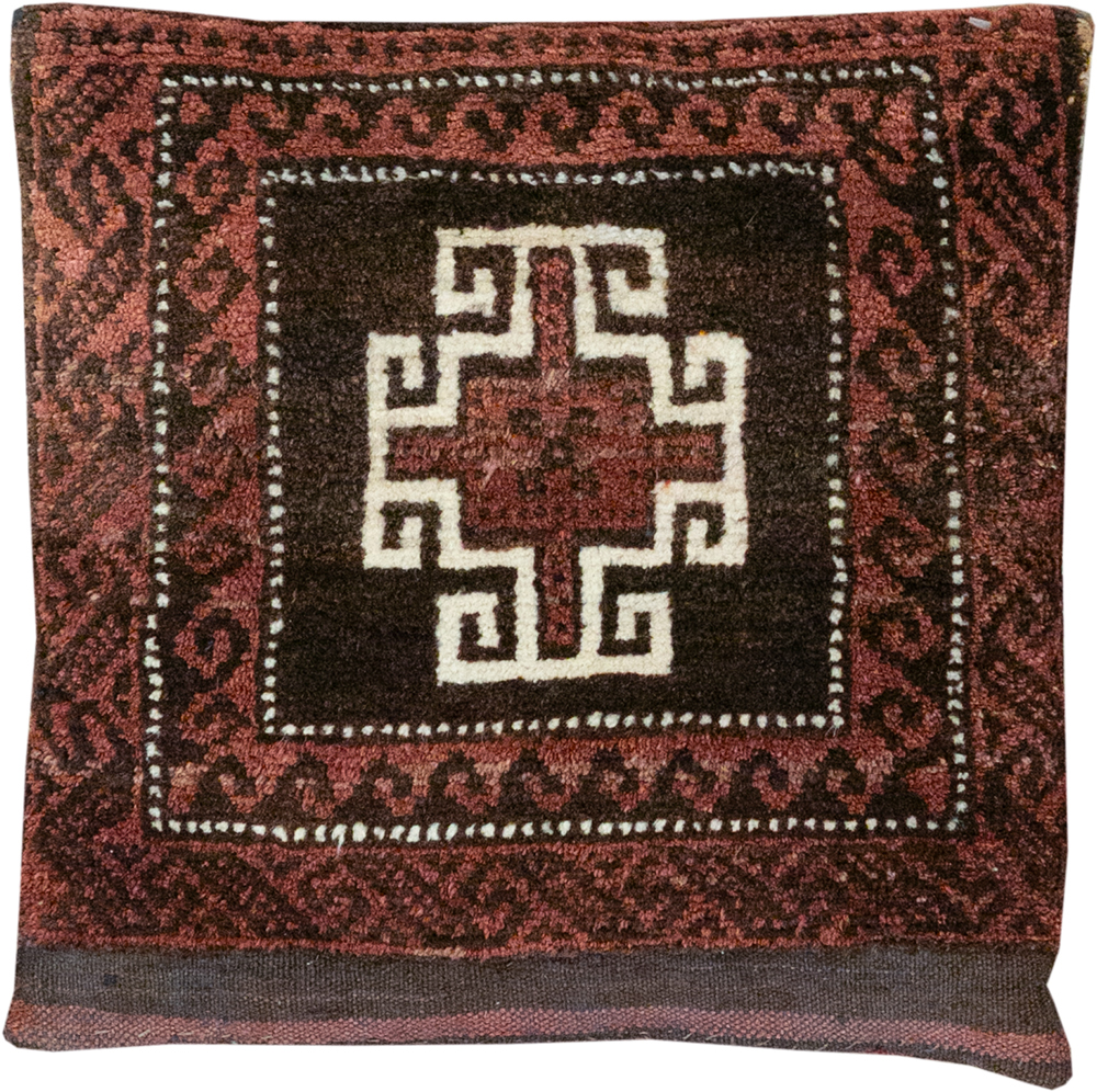 Vintage Persian Baluch Pillow, No.29474 - Gss
