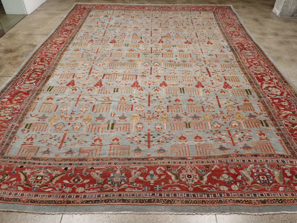 Antique Persian Sultanabad Oversize Carpet, No.29481 - Gss