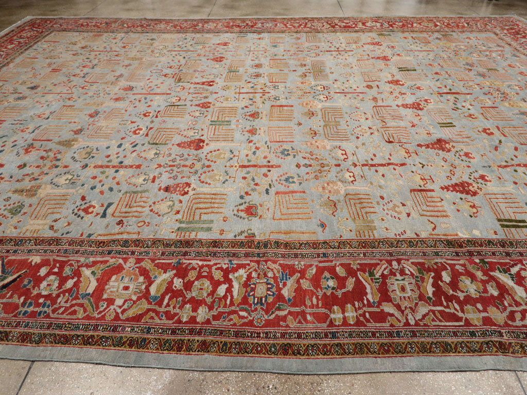 Antique Persian Sultanabad Oversize Carpet, No.29481 - Gss
