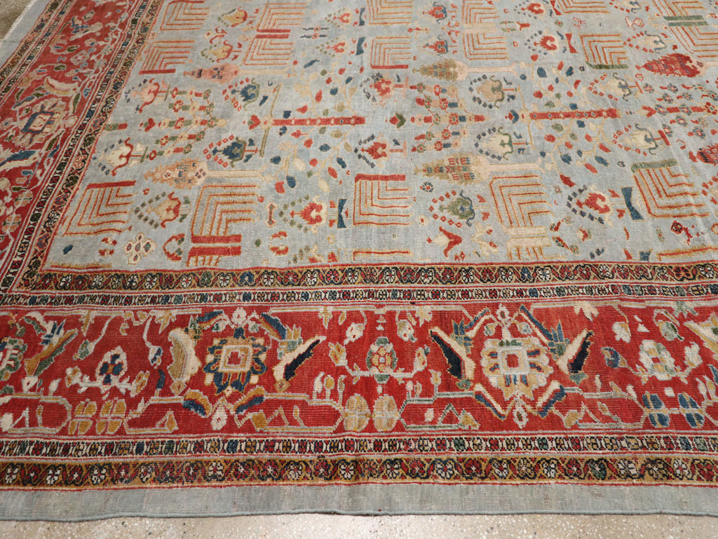 Antique Persian Sultanabad Oversize Carpet, No.29481 - Gss