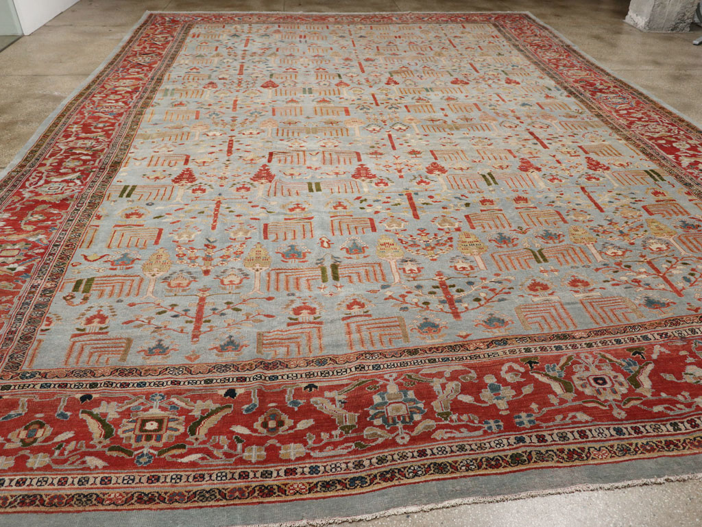 Antique Persian Sultanabad Oversize Carpet, No.29481 - Gss