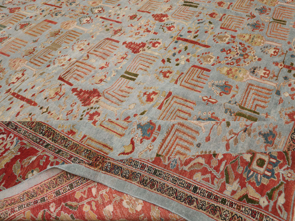 Antique Persian Sultanabad Oversize Carpet, No.29481 - Gss