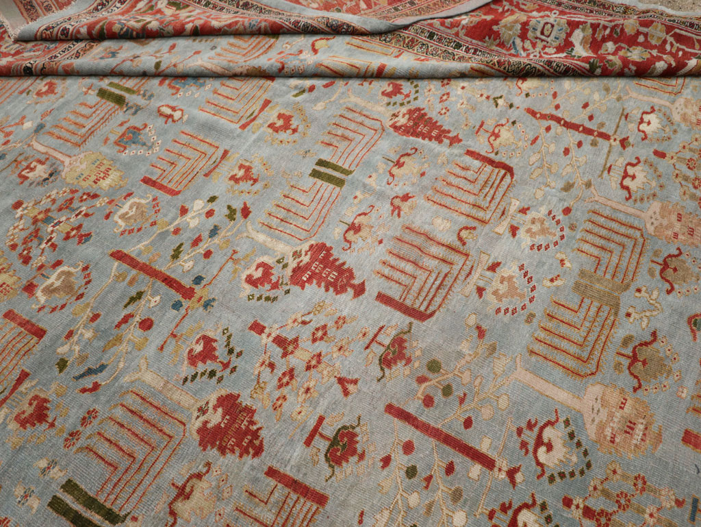 Antique Persian Sultanabad Oversize Carpet, No.29481 - Gss