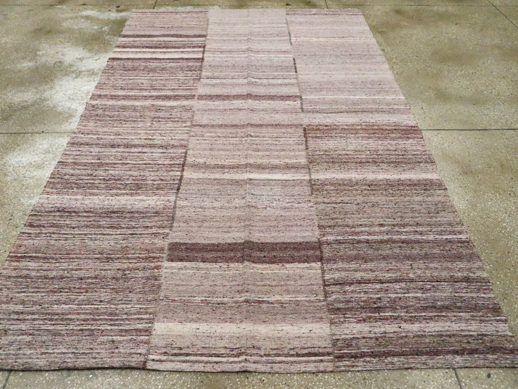 Vintage Turkish Flatweave Kilim , No.29484 - Gss