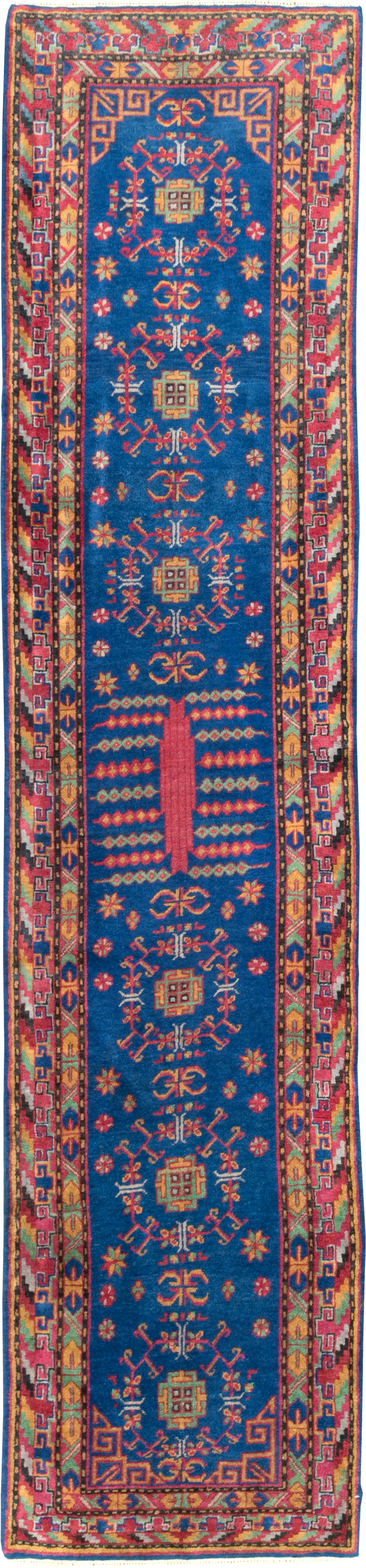 Antique East Turkestan Khotan Runner, No.29489 - Gss