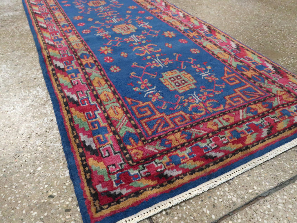 Antique East Turkestan Khotan Runner, No.29489 - Gss
