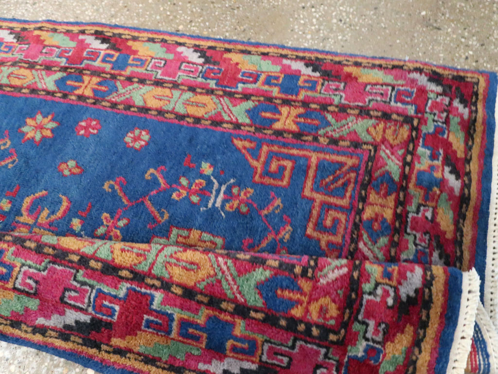 Antique East Turkestan Khotan Runner, No.29489 - Gss
