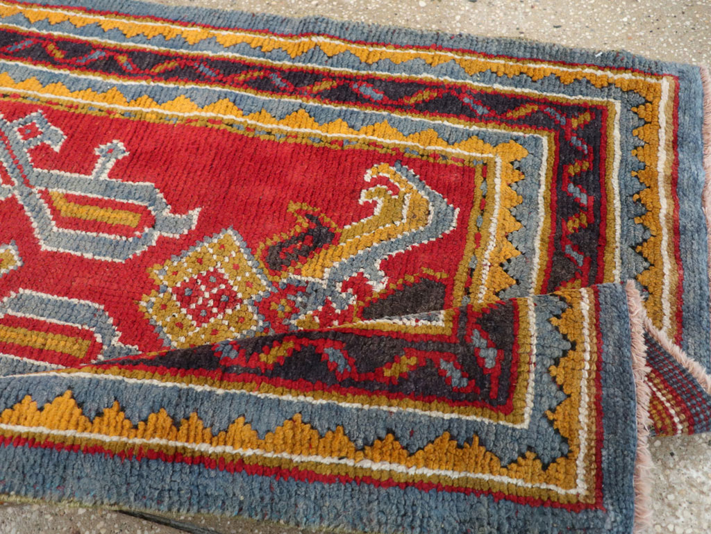Antique Turkish Oushak Runner, No.29494 - Gss