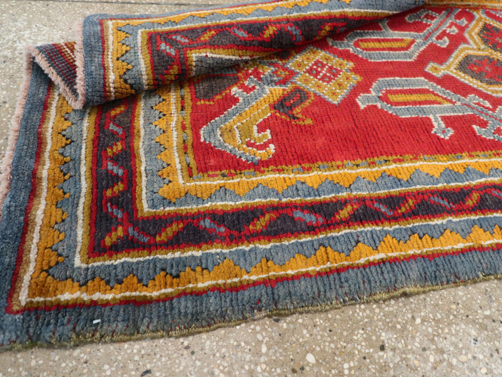Antique Turkish Oushak Runner, No.29494 - Gss