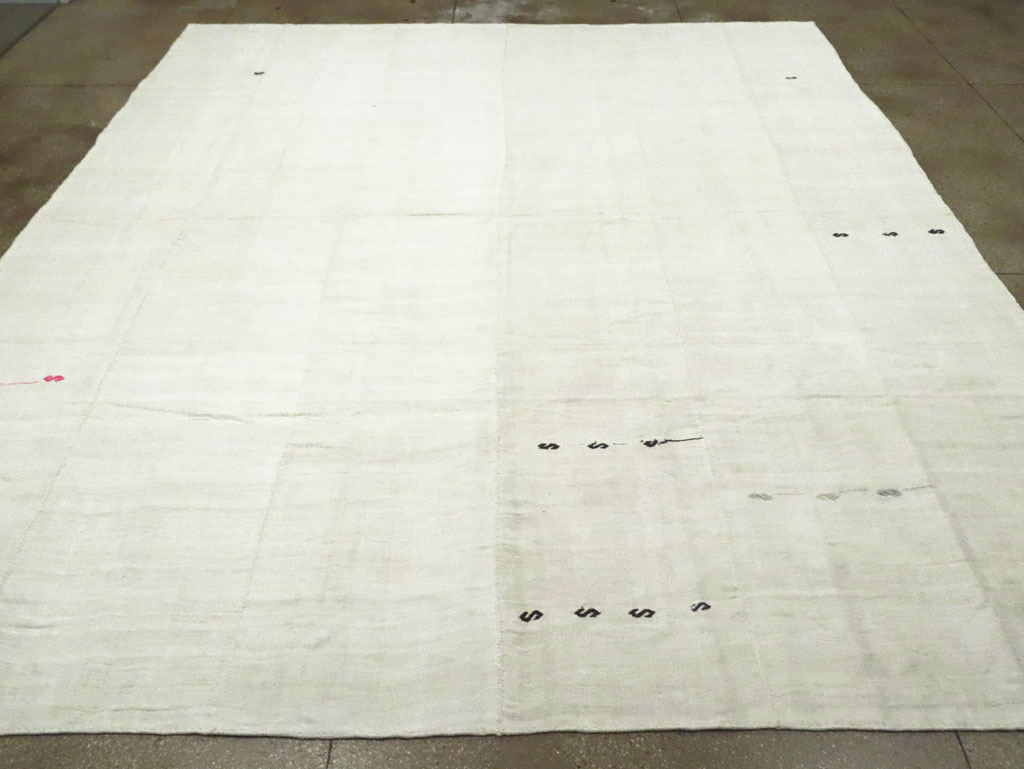 Vintage Turkish Flatweave Kilim , No.29496 - Gss