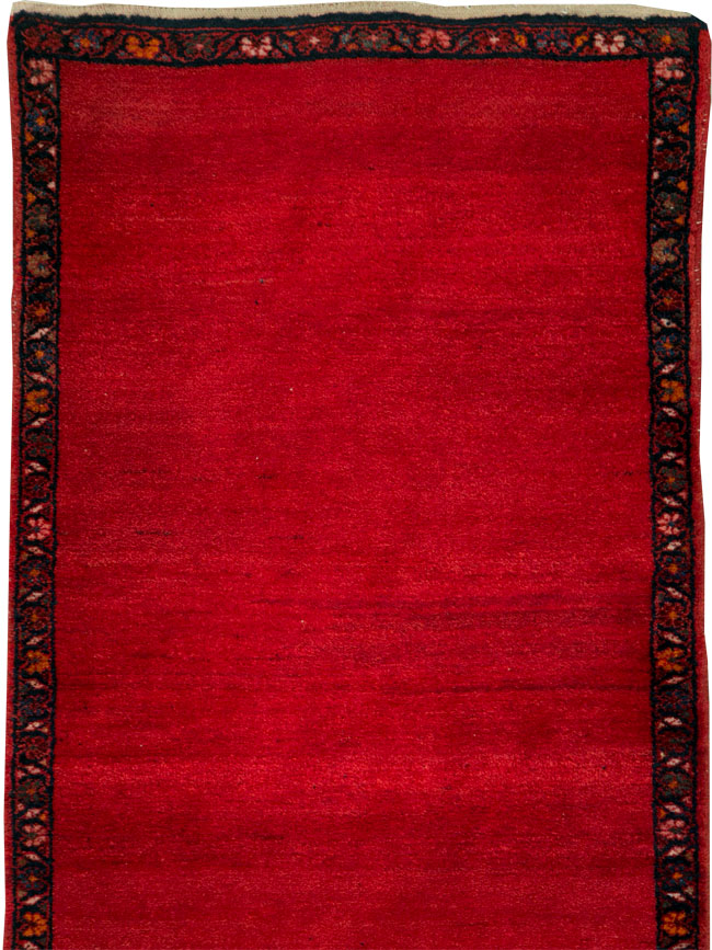 Vintage Persian Mahal Runner, No.29497 - Gss