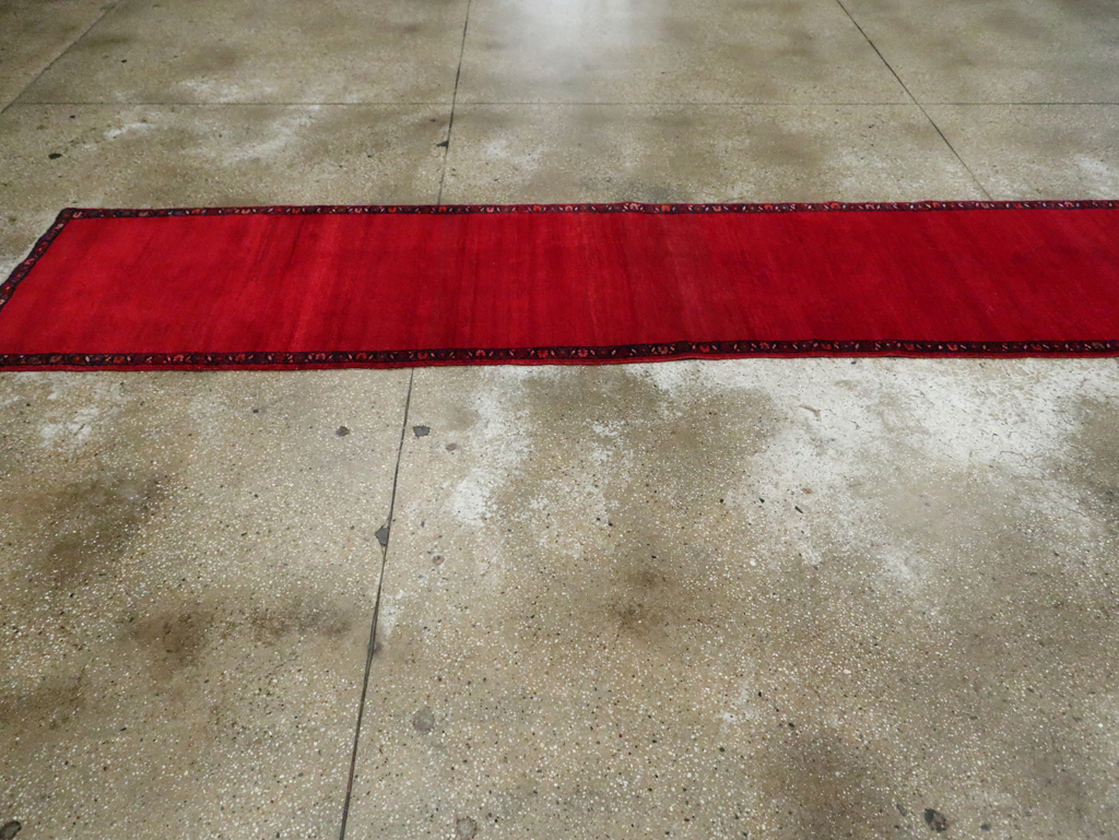 Vintage Persian Mahal Runner, No.29497 - Gss