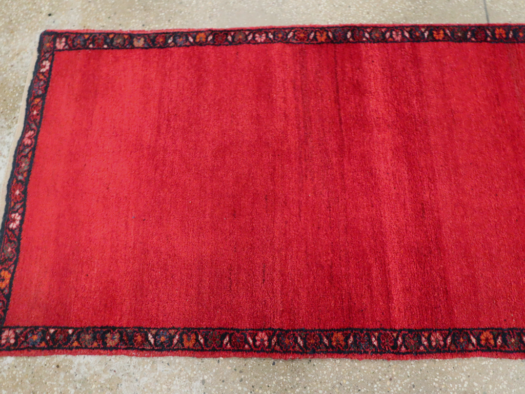 Vintage Persian Mahal Runner, No.29497 - Gss