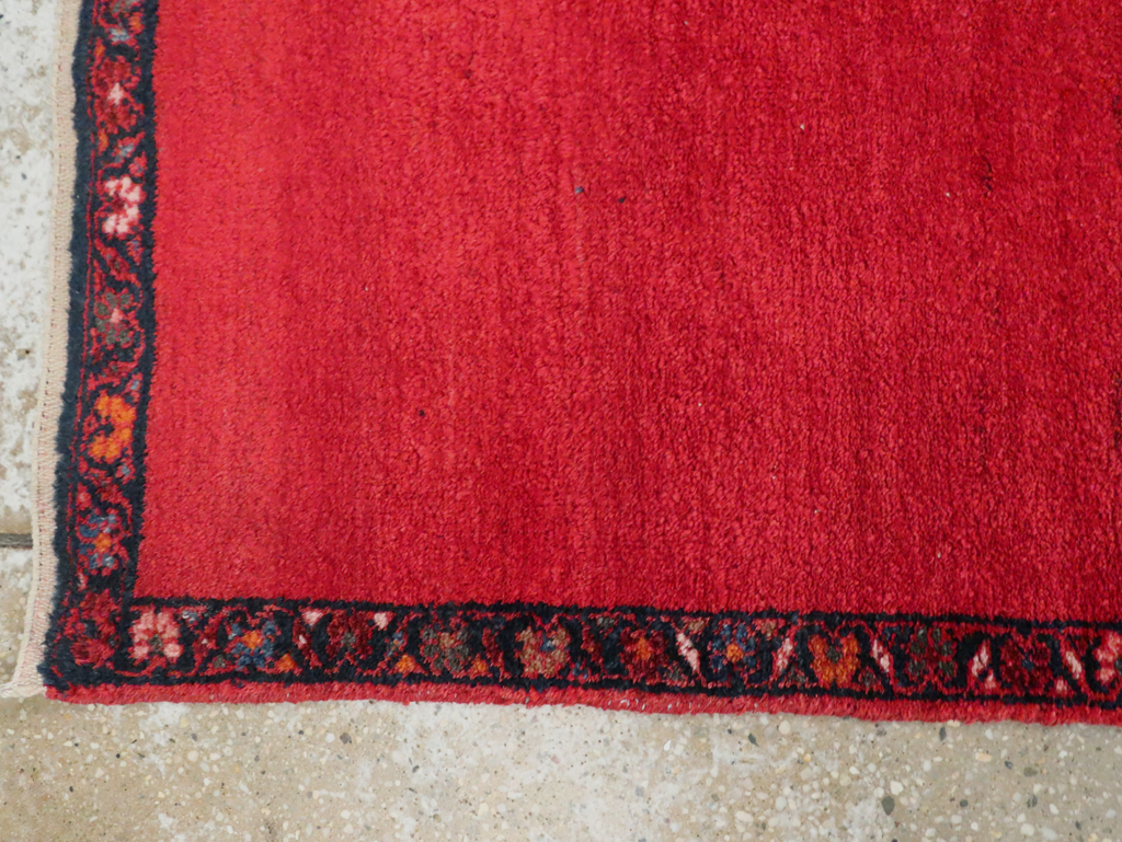 Vintage Persian Mahal Runner, No.29497 - Gss