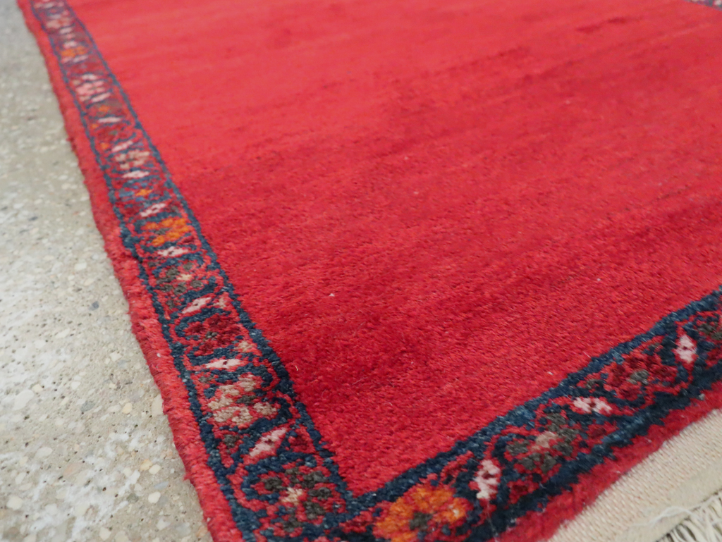 Vintage Persian Mahal Runner, No.29497 - Gss