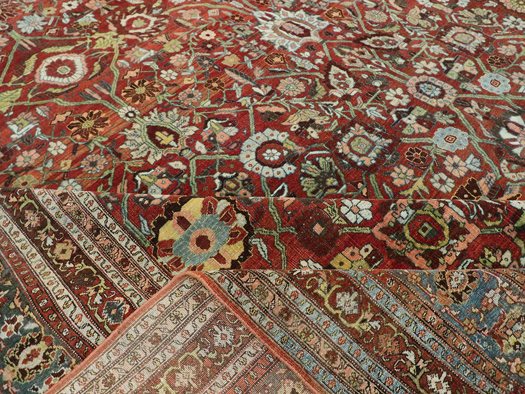Antique Persian Bidjar Oversize Carpet, No.29500 - Gss