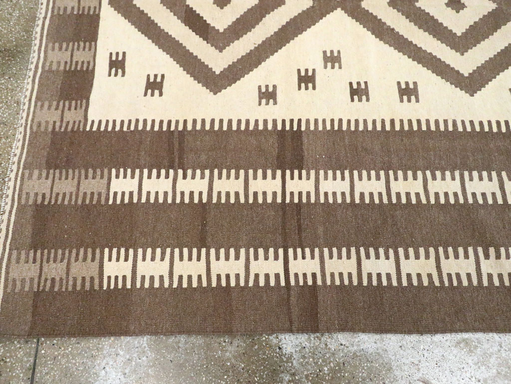Vintage Persian Flatweave Kilim, No.29501 - Gss