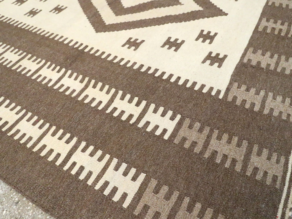 Vintage Persian Flatweave Kilim, No.29501 - Gss
