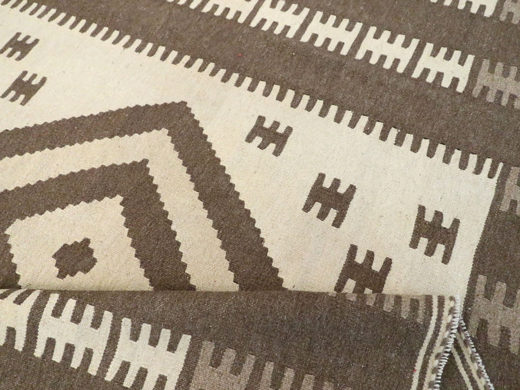 Vintage Persian Flatweave Kilim, No.29501 - Gss