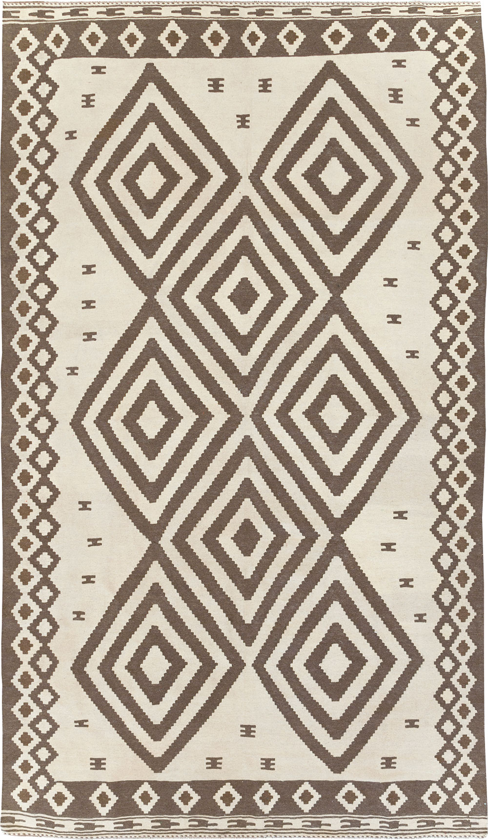 Vintage Persian Flatweave Kilim, No.29503 - Gss