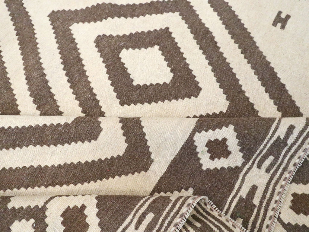Vintage Persian Flatweave Kilim, No.29503 - Gss