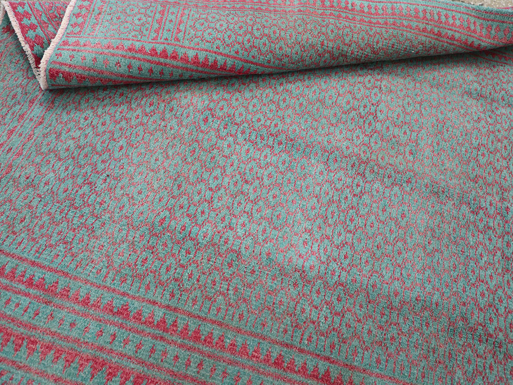 Vintage Persian Flatweave Kilim Accent Rug, No.29504 - Gss