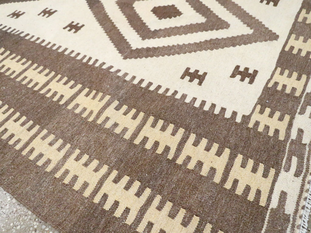 Vintage Persian Flatweave Kilim , No.29505 - Gss