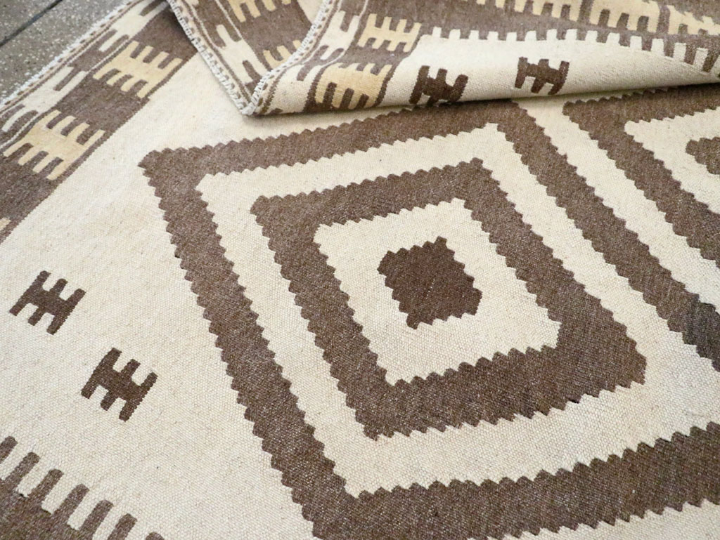 Vintage Persian Flatweave, No.29505 - Gss