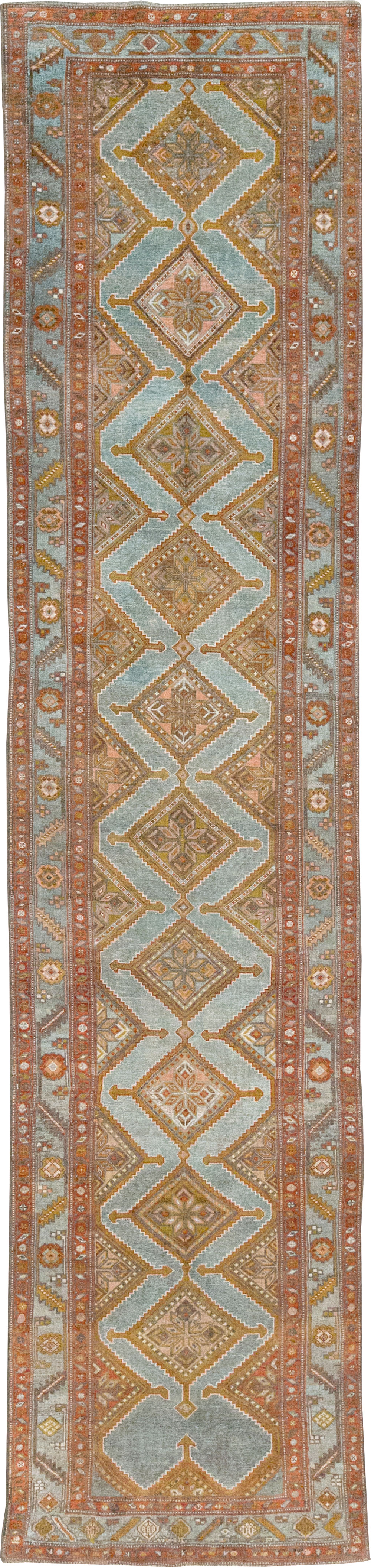 Antique Persian Kurd Runner, No.29513 - Gss