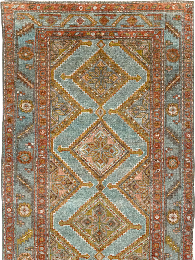 Antique Persian Kurd Runner, No.29513 - Gss