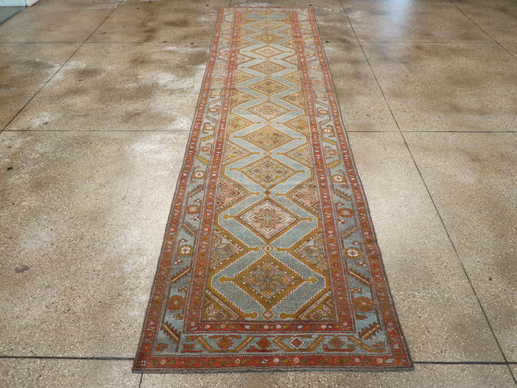 Antique Persian Kurd Runner, No.29513 - Gss