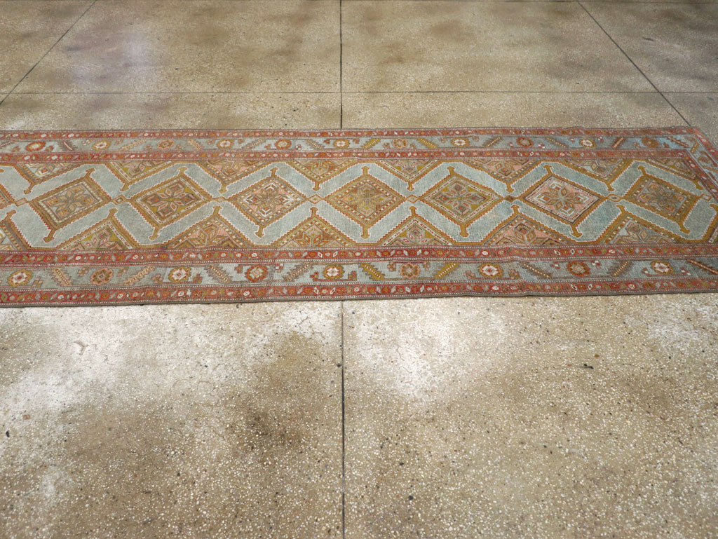 Antique Persian Kurd Runner, No.29513 - Gss