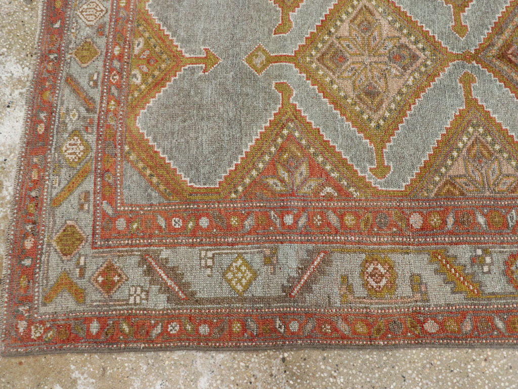 Antique Persian Kurd Runner, No.29513 - Gss
