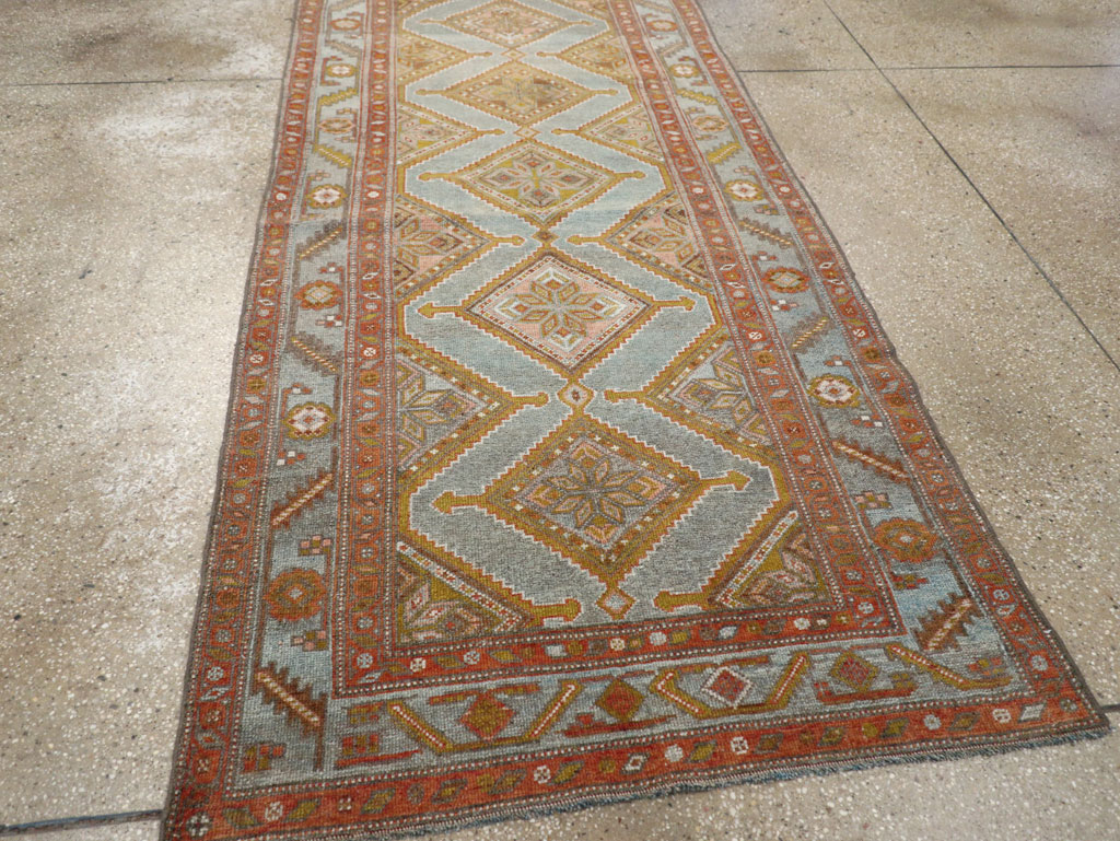 Antique Persian Kurd Runner, No.29513 - Gss