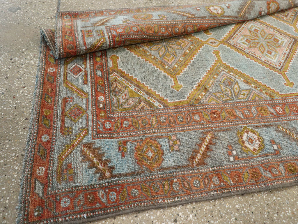 Antique Persian Kurd Runner, No.29513 - Gss