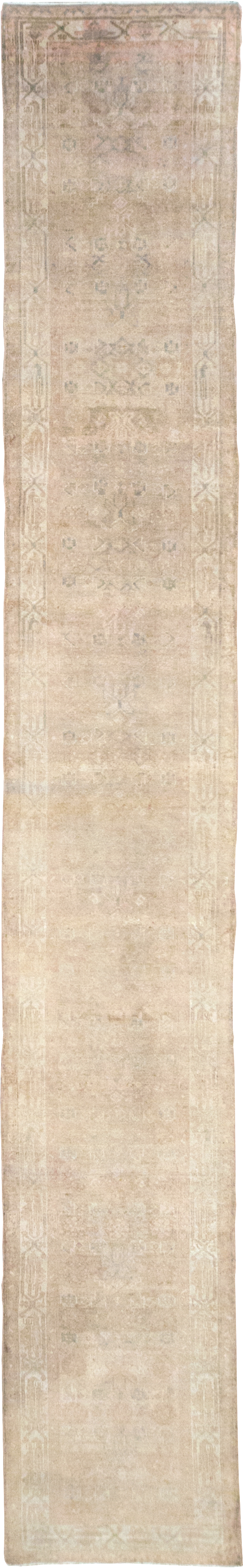 Vintage Persian Malayer Long Runner, No.29514 - Gss