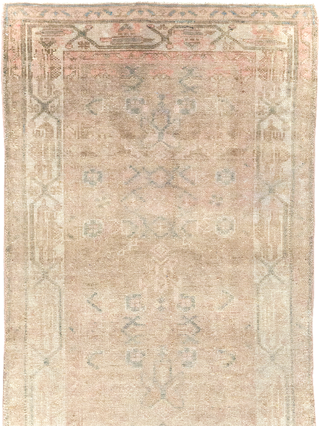 Vintage Persian Malayer Long Runner, No.29514 - Gss