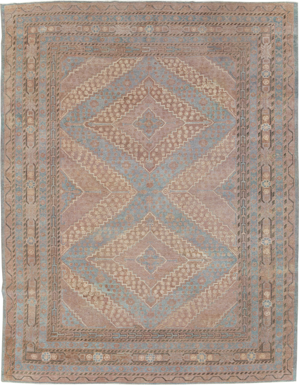 Large Antique Khotan Carpet, No.29518 - Gss