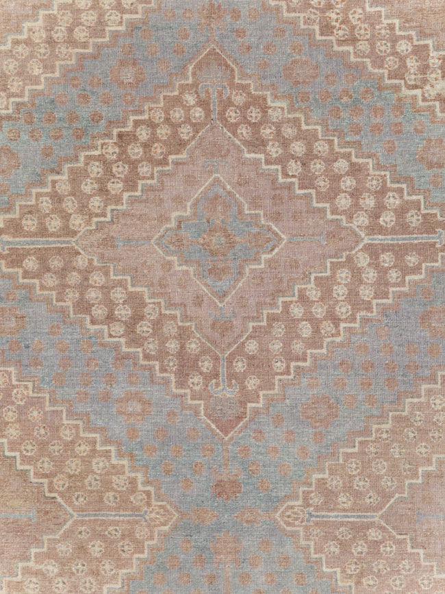 Antique East Turkestan Khotan Room Size Carpet, No.29518 - Gss