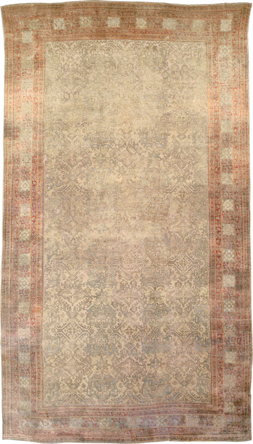 Antique Oversize Oushak Carpet, No.29520 - Gss