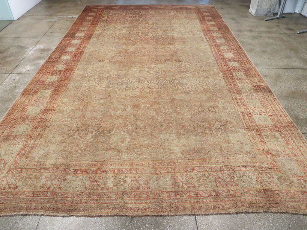 Antique Oversize Oushak Carpet, No.29520 - Gss
