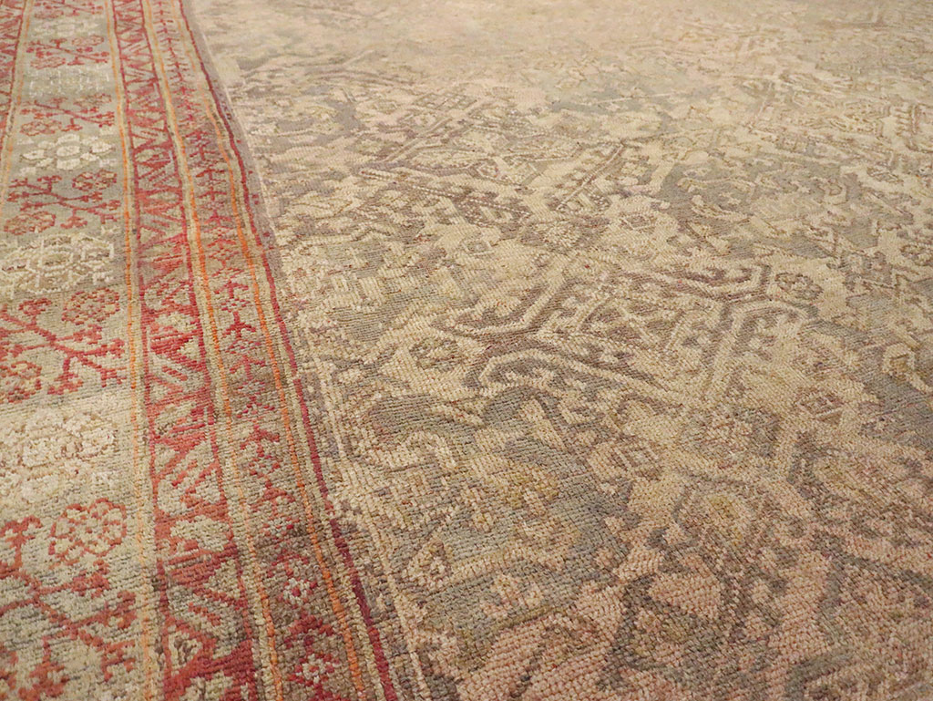 Antique Oversize Oushak Carpet, No.29520 - Gss
