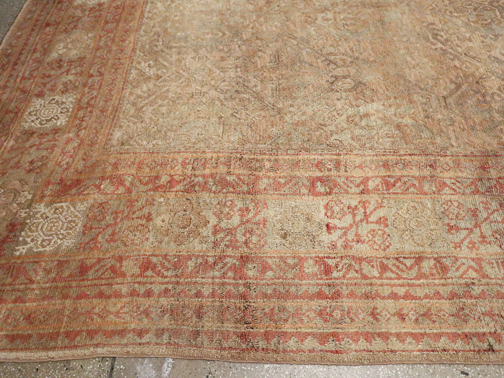 Antique Oversize Oushak Carpet, No.29520 - Gss